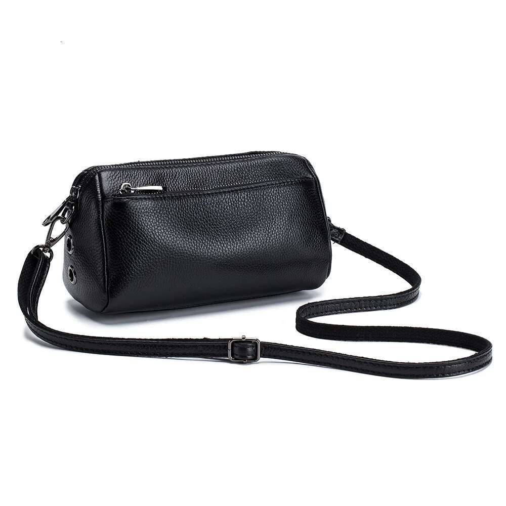 Women S Shoulder Genuine Leather Purse Cowhide Crossbody Bags Female Fashion Handbag Hobos Messenger Bag Bag