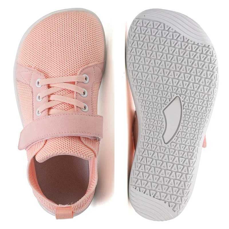 Little/Big Kids Minimalist Barefoot Shoes Zero Drop Wide Sneaker for Boys/Girls Outdoor Sports Walking shoes Running SneakerW251121