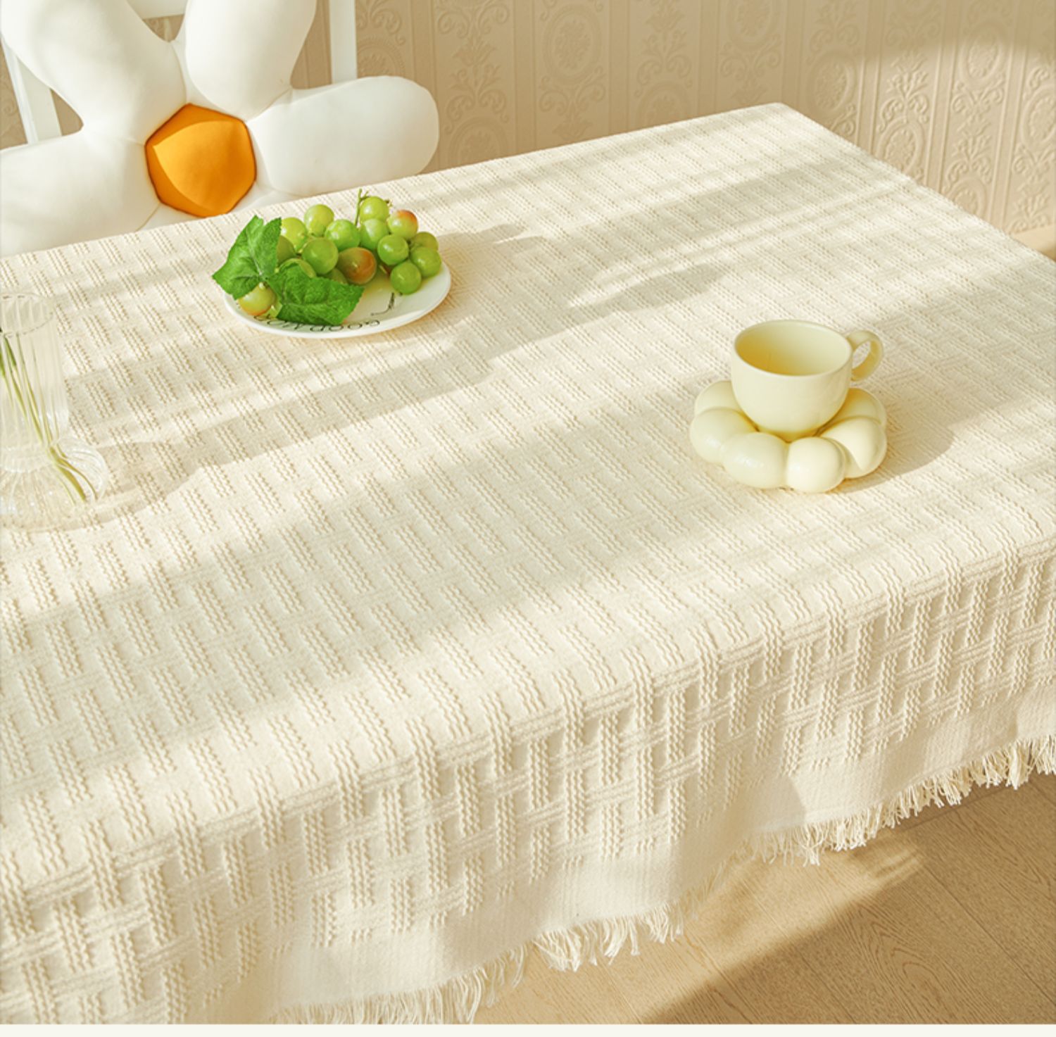 Design Dining Table Rock Board Modern Light Luxury Dining Table Large Villa Nordic Cozinha Kitchen