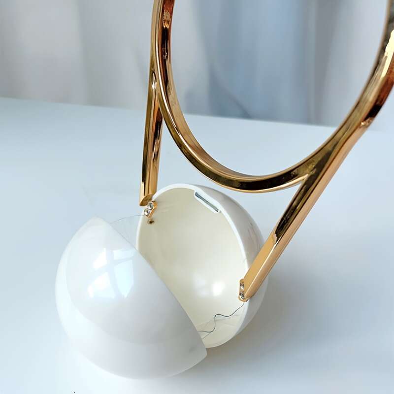 Luxury Mini Handbag With Spherical Dome Lid Golden Tone Button Durable Easy Clean Evening Purse Parties Weddings Galas Chic Solid White PVC Bag