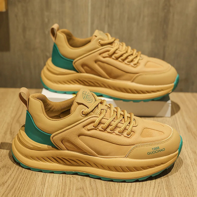 Mens Shoes Fall Collection Trendy Versatile Casual Sneakers Running SlipResistant Athletic Footwear 251121