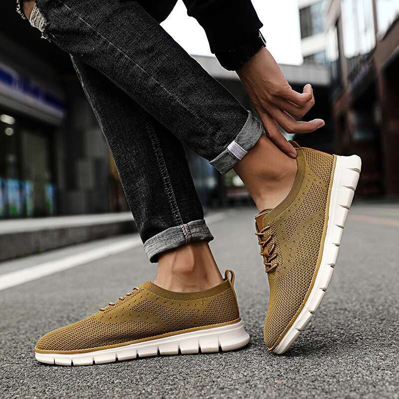 designer sneakers Men Breathable Mesh Sneakers High Quality Grey Fashion Gym Casual Lightweight Walking Shoes Couple Plus Size Footwear 2024 New