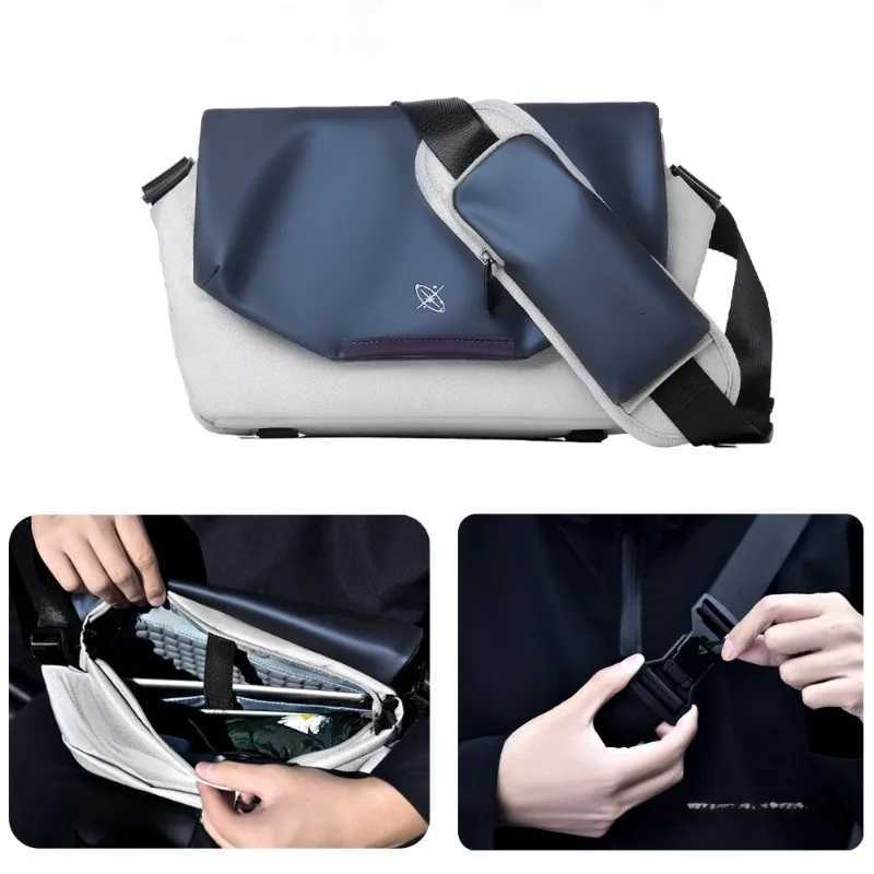 Fashion 1PC Lightweight Functial Messenger s Nyl High-end Mti-functial Shoder Bag Mens Breast Bag Sahel Y251121