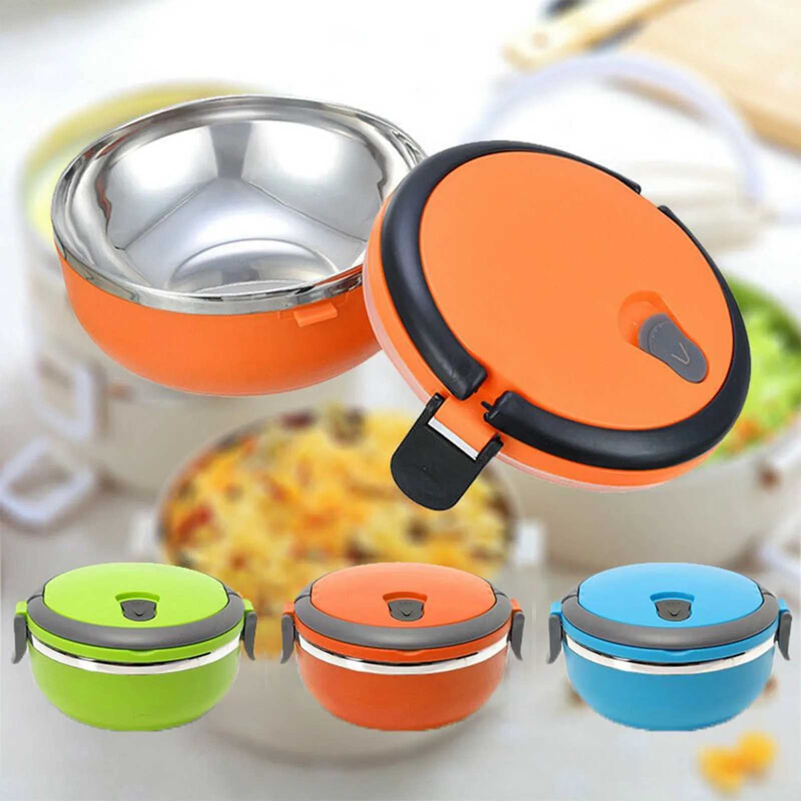 Portable Lunch Box Thermo Insulation Bento Thermos Containers For Women Kids School Office Food Warmer Outdoor Picnic BoxM251121