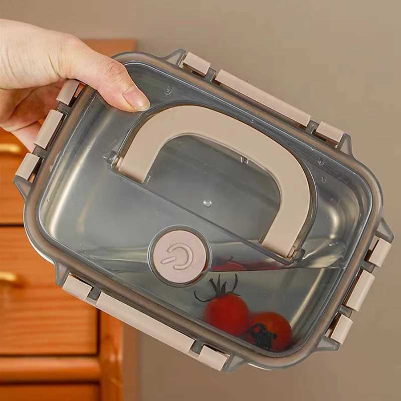 Stainless Steel Lunch Box Refrigerator Sealed Storage Box Portable Camping Food Containers Leak-proof Microwave Bento BoxesM251121