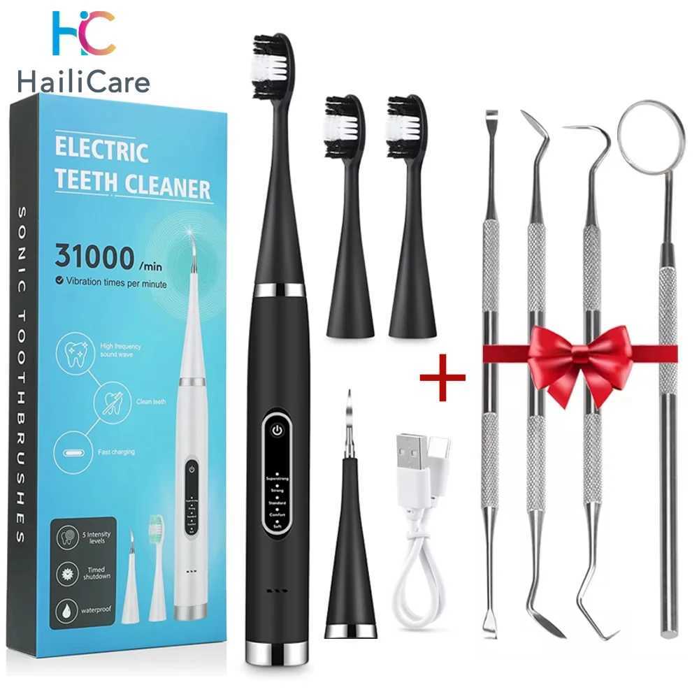Sonic Electric Toothbrush Dental Tooth Whitening Cleaner Electric Brushes Oral Care Teeth Whitening Dental Calculus Scaler C251121