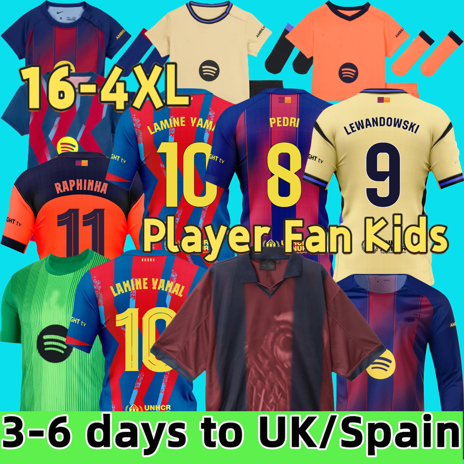 25 26 LAMINE YAMAL barcelonaSoccer Jerseys Coldplay Limited edition shirts OLMO LEWANDOWSKI PEDRI GAVI ARAUJO RAPHINHA DE JONG football kids kit Fermin BALDE Child