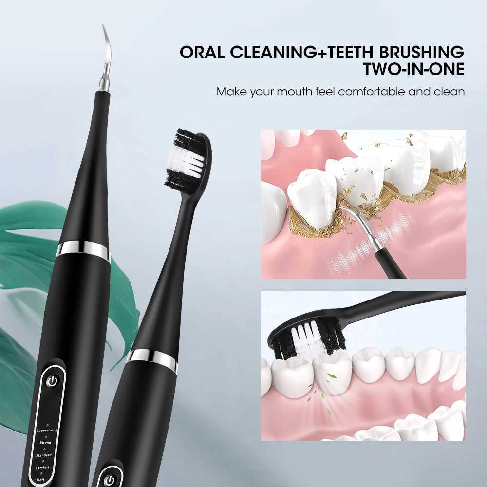 Sonic Electric Toothbrush USB Rechargeable Long Battery Life Adult With 4 Replacement Brush Heads Travel Box Waterproof Tooth C251121