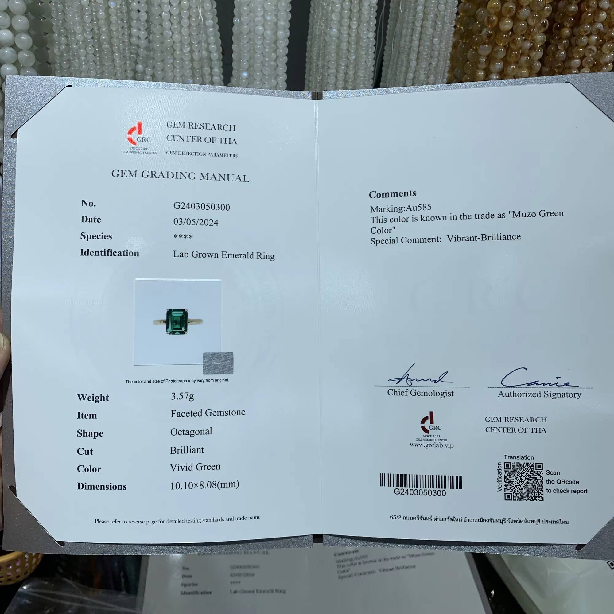 2025 Trendy 14K Yellow Gold Classic Style 810mm Lab Grown Zambia Emerald Gemstone Ring Wedding Engagement Jewelry Emerald Cut