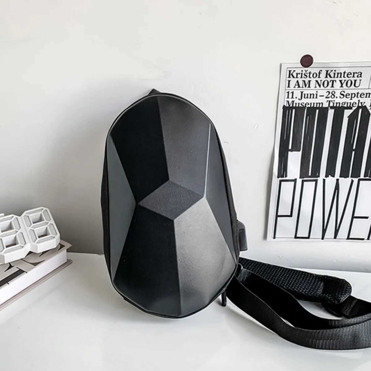 Fashion New Shoder Bag Mens Street Fi Trend Mti-Layer Crossbody Bag Large Capacity Outdoor Cycling Travel Business Trip Ch Bag Y251121