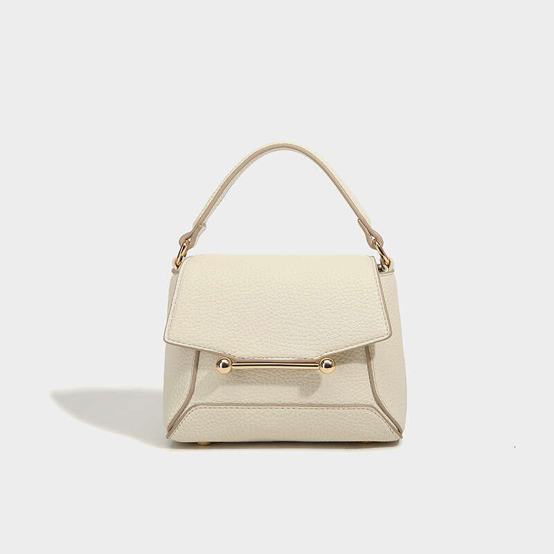 Women's Bags designer Handheld mini bag for women new style, simple and versatile, high-end feeling, lychee pattern crossbody mobile bag, letter 