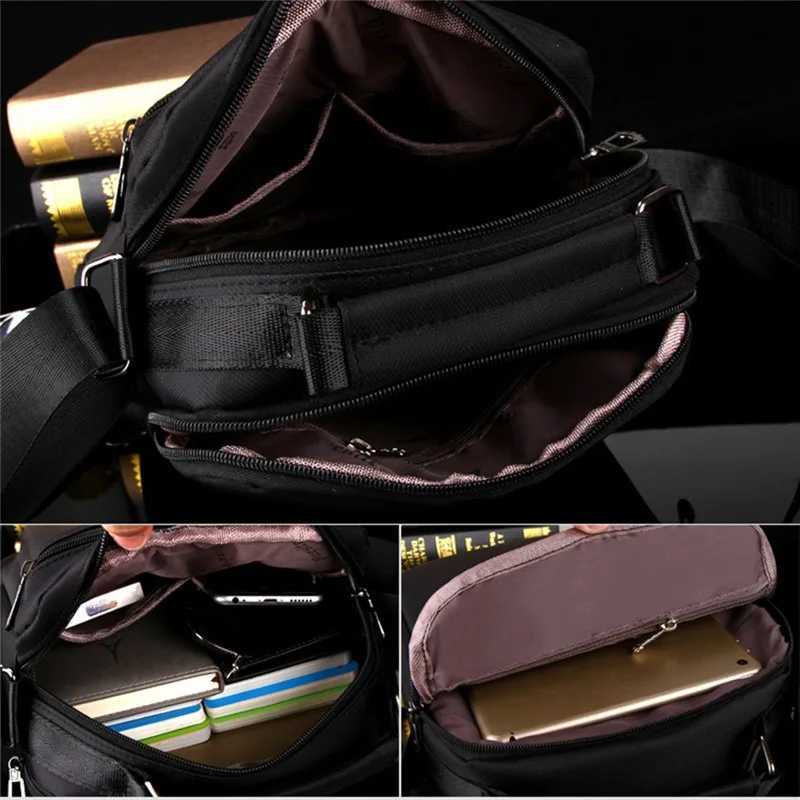 Mens Shoulder Bag crossbody bag 2023 New Vertical Oxford Cloth Shoulder Bag Fashion Handbag briefcaseT251121