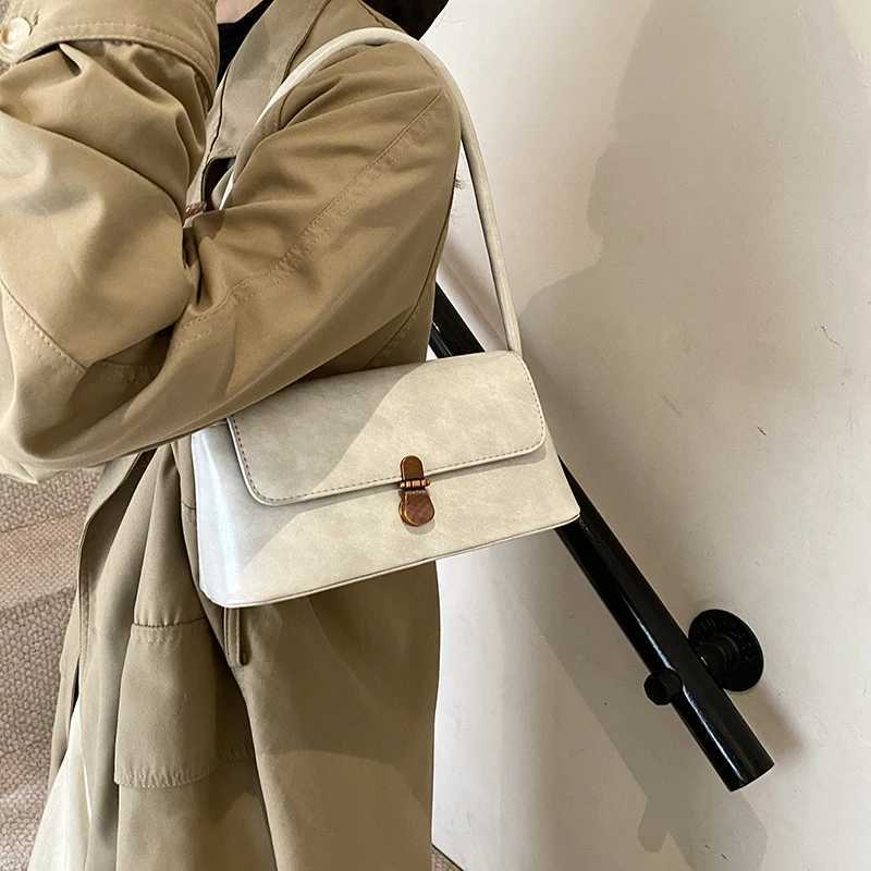 MOODS Wen Underarm Shoder Bag Flap Shape PU Leather Pure Color Armpit Bag 2024 New Luxury Designer Purses And Handbags Y251121