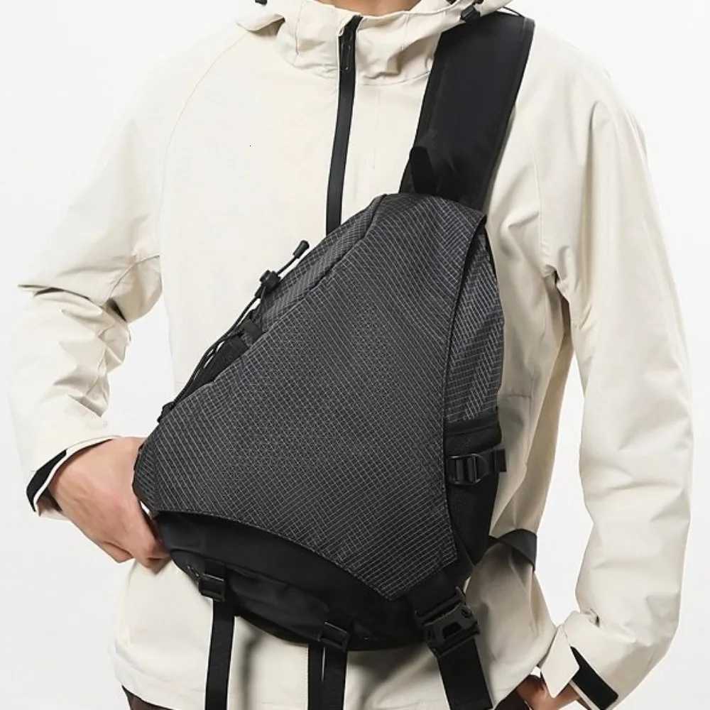 Fashion Waterproof Outdoor Sports Ch Bag Adjustable Large Capacity Nyl Crossbody Bag Mtifunctial Ch Pack Mens Shoder Bag Y251121