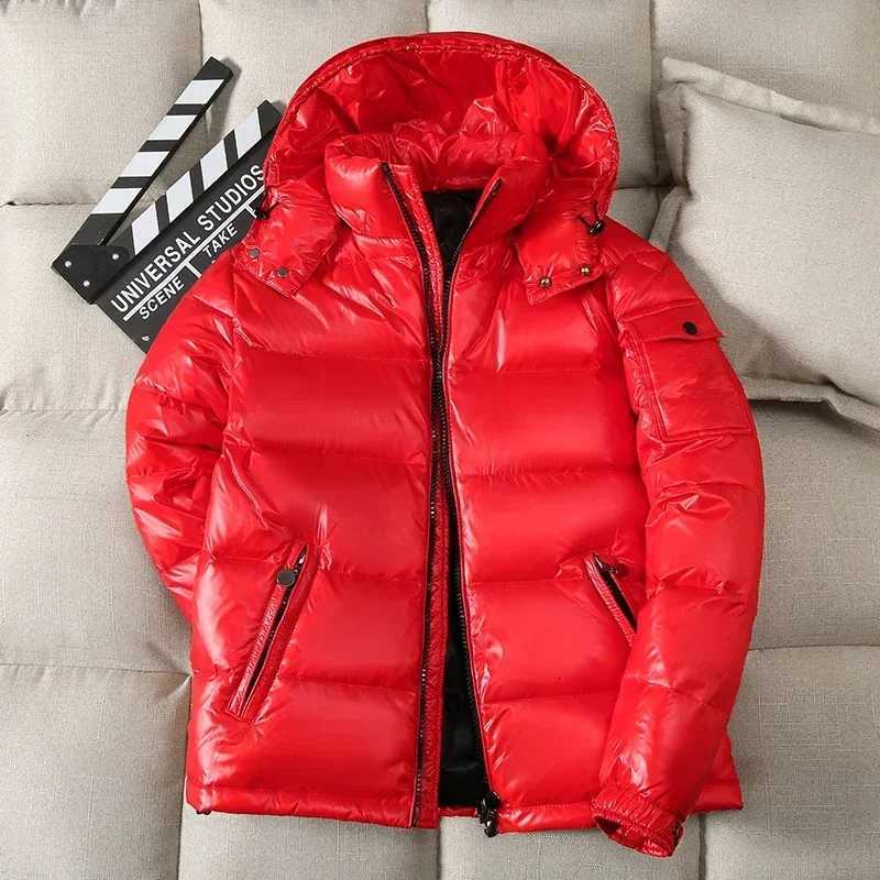 Fashion Parkas Brand men women Coats Thickened Down Jacket Glossy Mens Womens Winter Warm Thick Down Jackets High Quality Coat Z251121-1