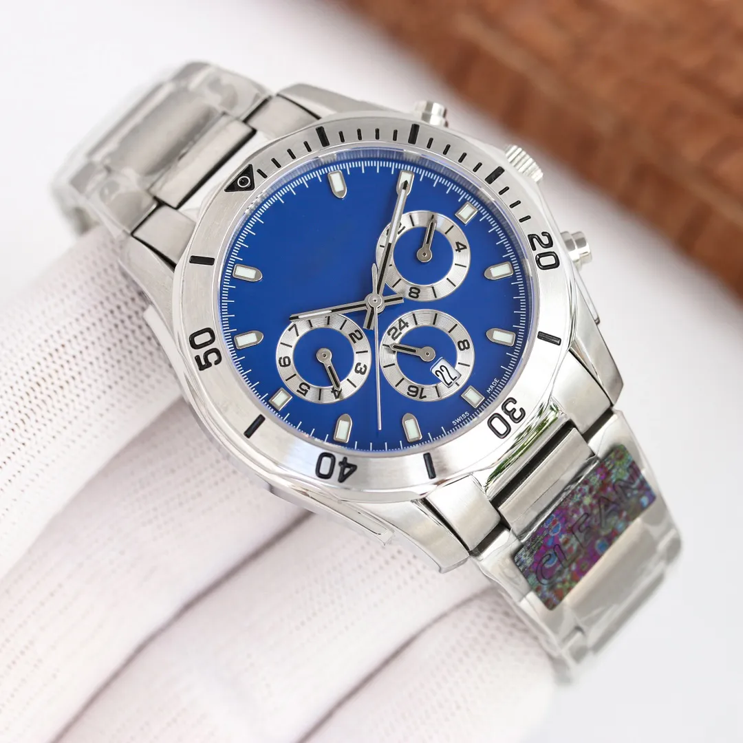 AAA2025 Movement Jason007 40MM Sapphire Glass Day Tona AAA 3A Reloj Mens Womens Mechanical Designer Watches