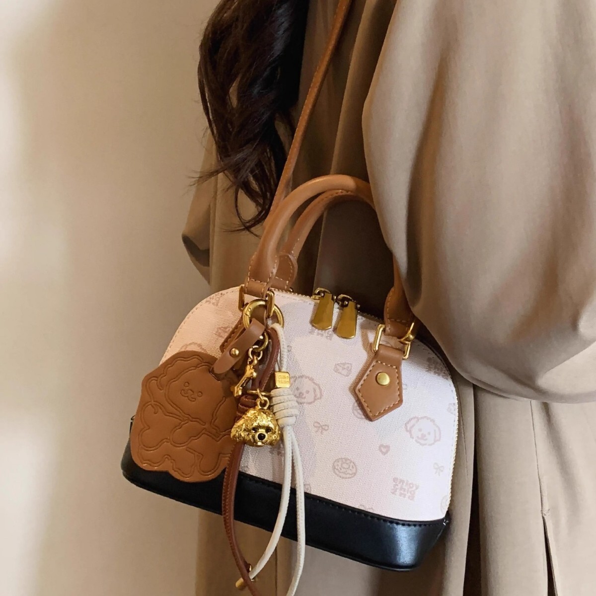 2025 New Nanfeng Chio2 Bread Dog Rumba Memory Shell Women's Single Shoulder Crossbody Bag Classic Fashion Handbag