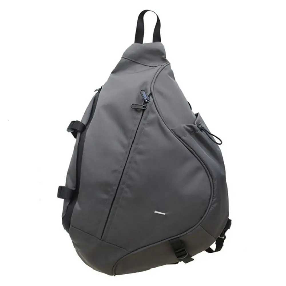 Fashion Trendy Large Capacity Hip Hop Bag Adjustable Strap Waterproof Backpack Shoder Bag Unisex Y251121