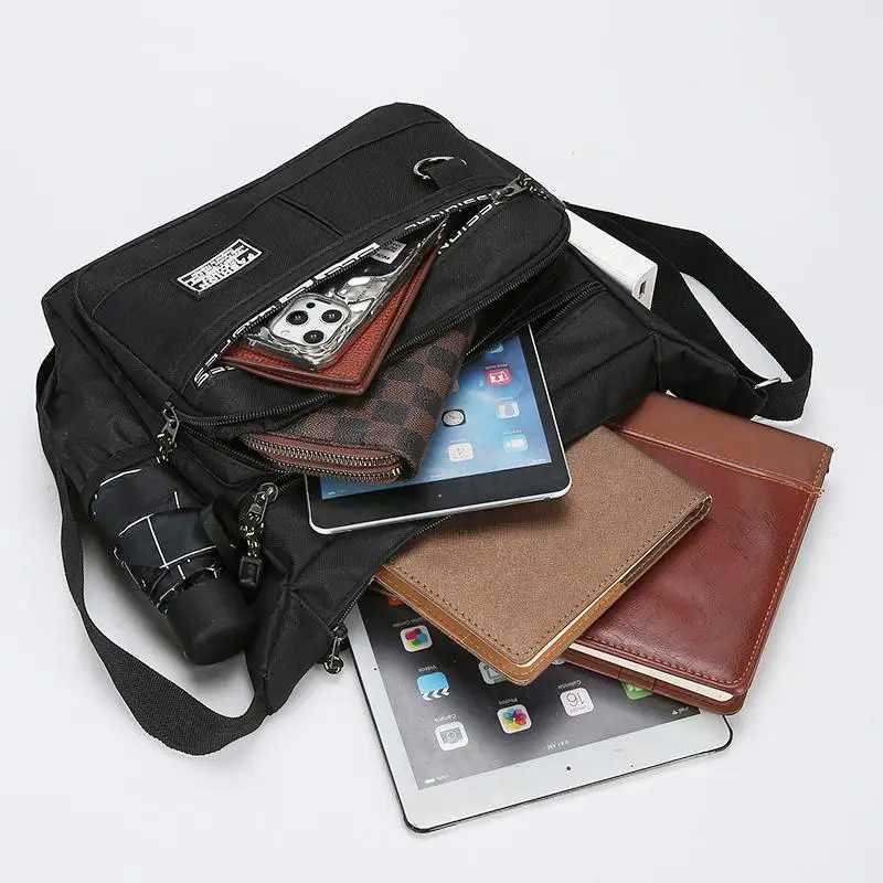 Men Single Shoulder Bag Fashion Collect Storage Bag Business Leisure Storage Women Crossbody BagT251121