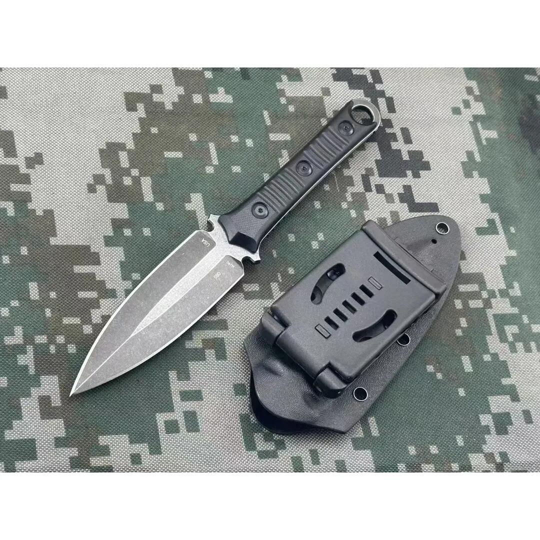 Borka SBK SBD Kitchen Fixed M Steel Blade Black G Handle Precision Cutting Chef Knife