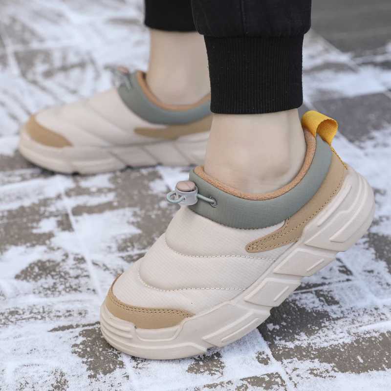 Boys Casual Sport Shoes Winter Lightweight Comfortable Warm Running Shoes Fashion Trend Childrens Outdoor Plush SneakersW251121