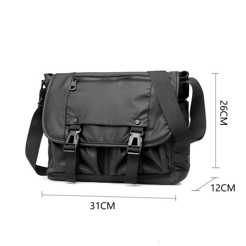 Fashion Mens Fi Nyl Crossbody Bag Mtifunctial M Shoder Messenger Bags Large Sahels Business Bolsa Mascina bolso Y251121