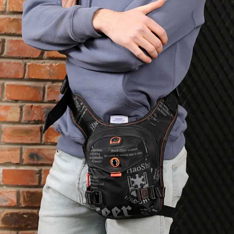 Fashion Mens Sports Ch Bag New Fi Outdoor Cycling Leg Bag Mtifuncti Men Travel Crossbody Bags Camouflage Waist Pack Y251121