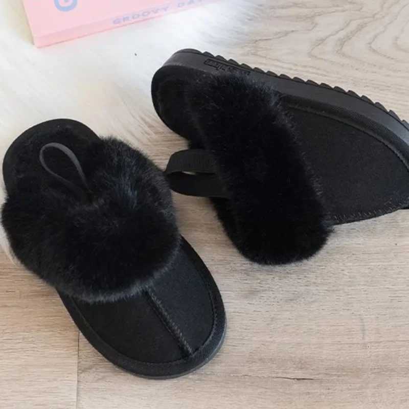 Winter New Comfortable Flat Top Velvet Womens Boots with Fashionable Childrens Slippers and Elegant Casual Womens ShoesW251121