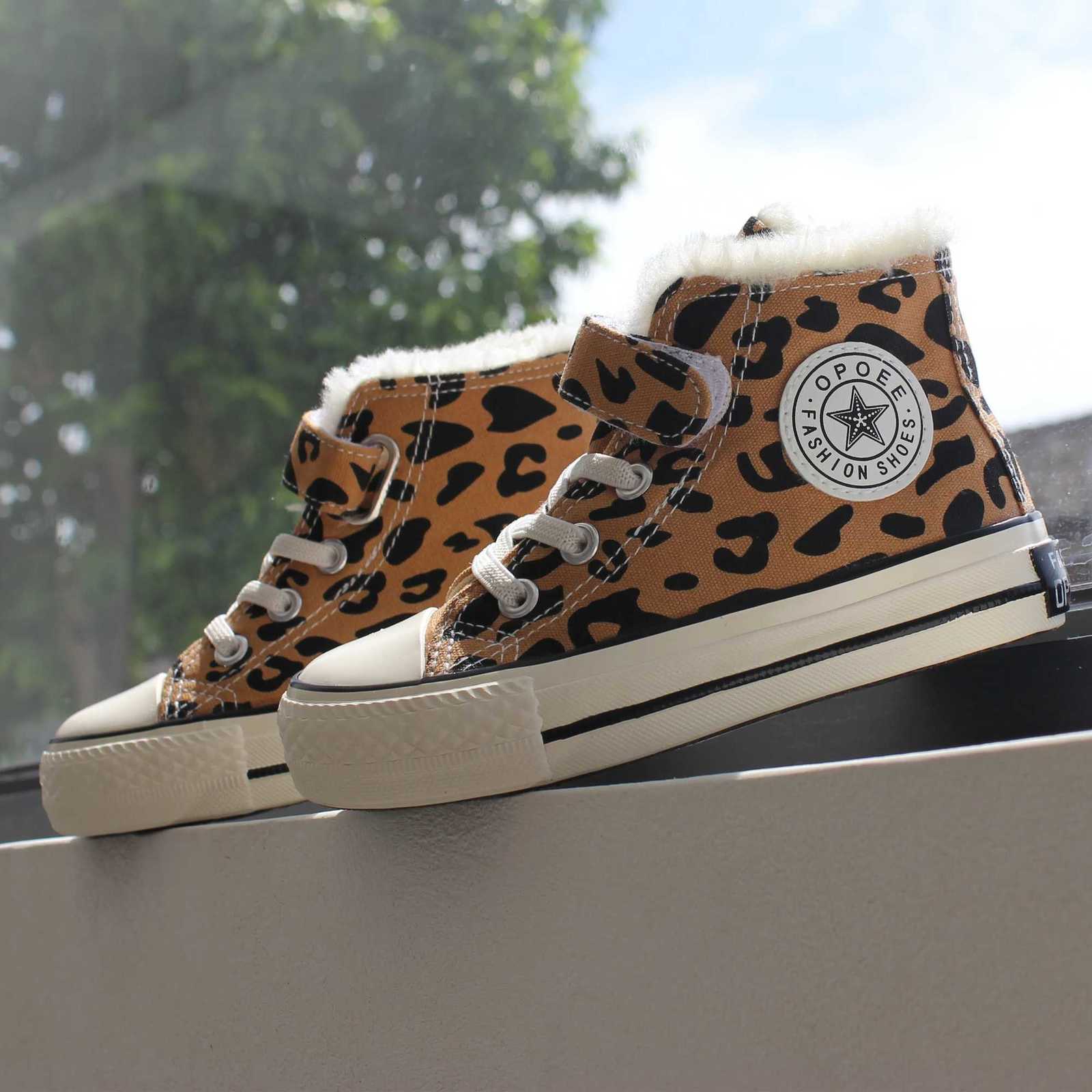 L2189 Solid color childrens cotton shoes with soft soles warm childrens thick cotton boots winter girls shoes boys cottoW251121