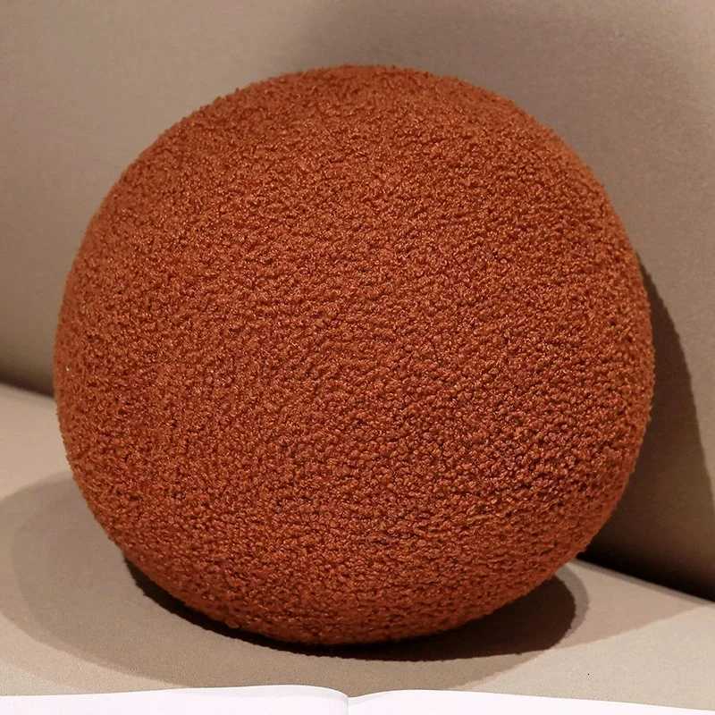 1pc Nordic style Spherical Throw Soft Ball Shape Cushion PP Cotton Filling Home Bedroom Car Decor Festival Gift 30cm C251121