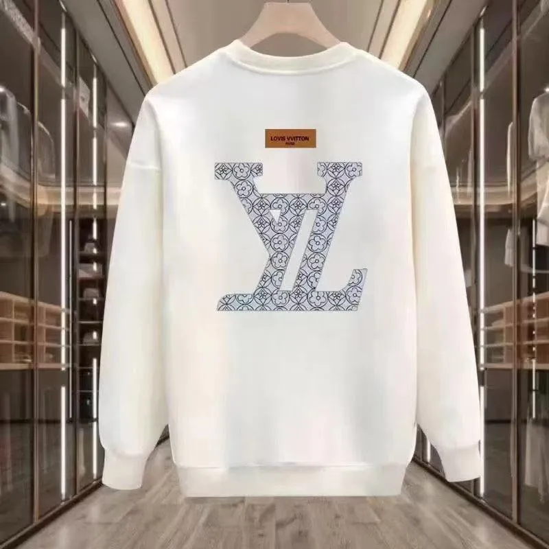 Designer Men's Hoodies Cotton new presbyopic letter Crewneck Sweatshirts for Men Women Oversized Vintage Breathable Loose Fit High Street casual 