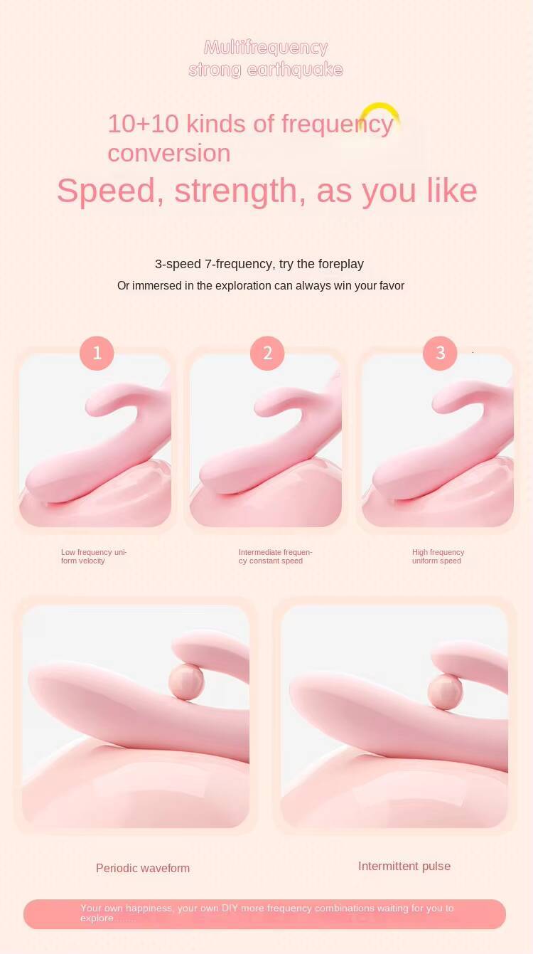 Pick Funny Heating 10 Speed USB Rechargeable 100 Waterproof Double Shock Stick Womens Utensils Adult Sex Toy 90/Box