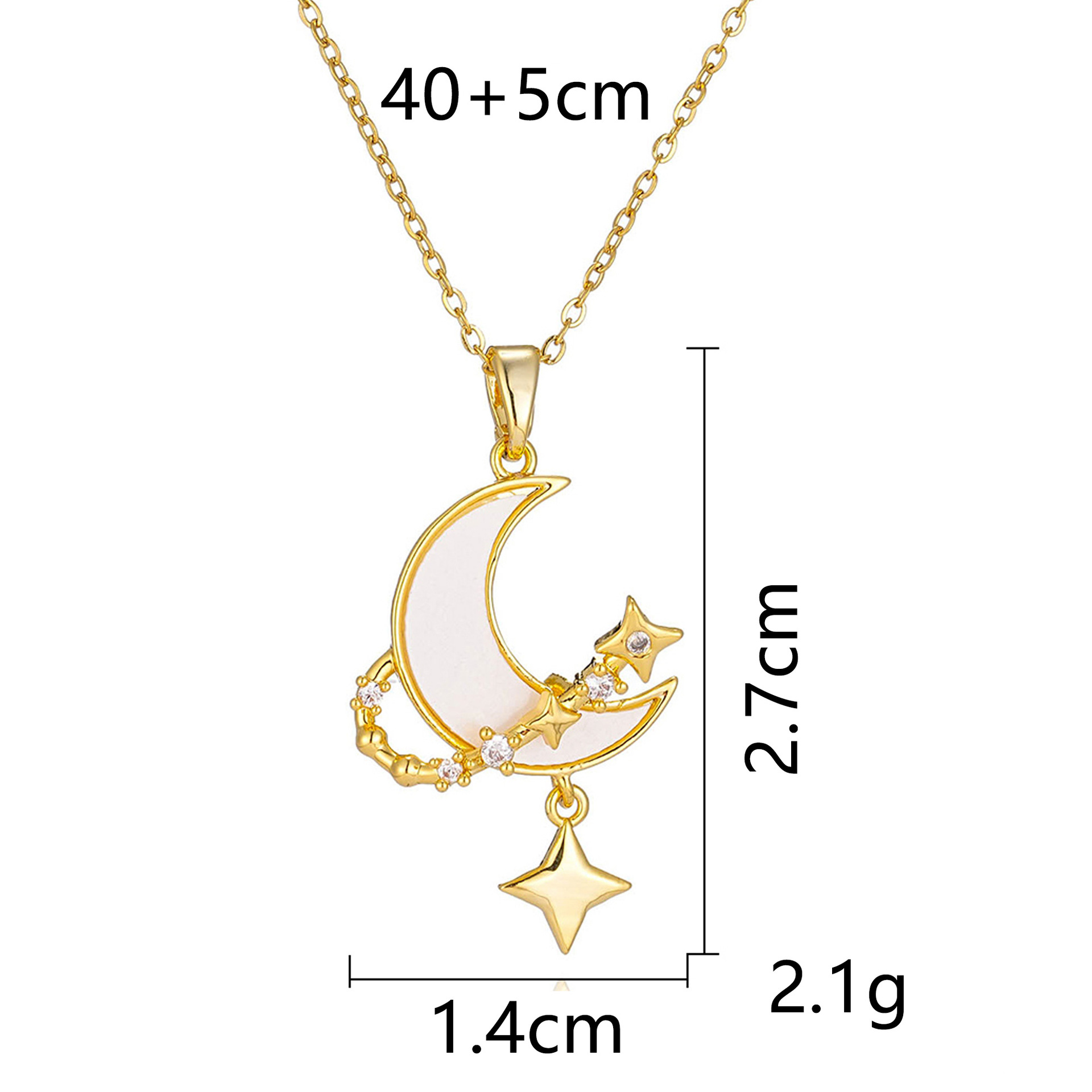 2025 Planet Womens Necklace Versatile High-end Starry Sky 18k Gold Collarbone Chain ins designer necklace for jewelry woman necklace designer for wome - view 8
