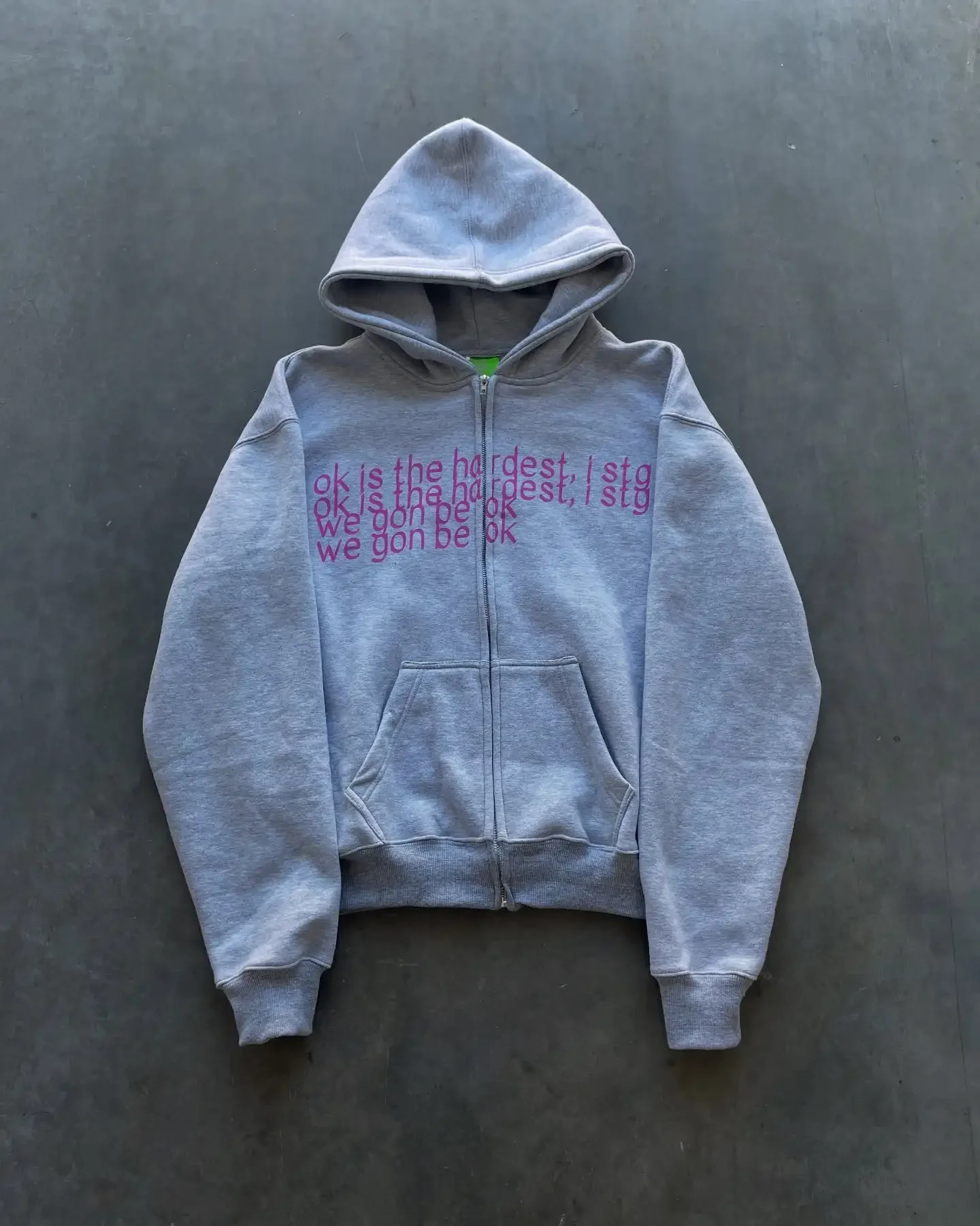 Harajuku Letter Hip Hop Casual Streetwear Sweatshirt Hoodies Women Y2k Clothes Tops Goth Grunge Oversized Hoodie Men Clothing 251120 - view 6