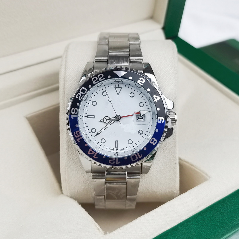 Great quality men Designer R WristWatches aaa with box male Luxury Dial 42mm quartz Watchs no520