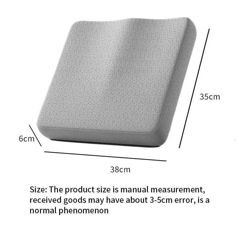 1pc Ergonomic Memory Foam Office Cushion Anti Hemorrhoid Cushion Chair Cushion Tailbone Car Office Seat Cushion C251121