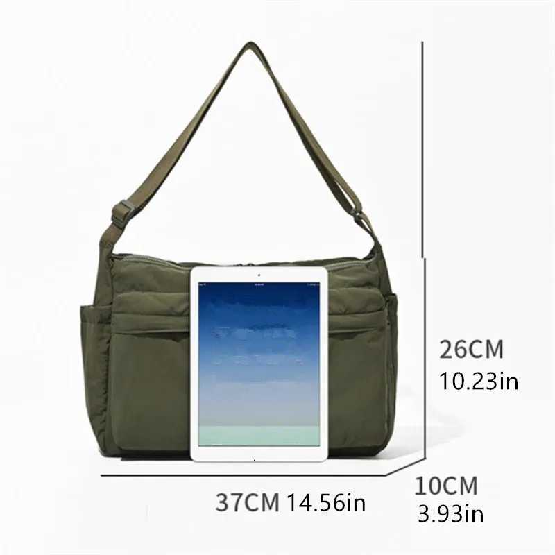 Fashion Top Quality Thicke Casual Messenger Bag Single Shoder Bag Large Capacity Laptop Bag Mti Pocket Sports Bag for Men Wen Y251121