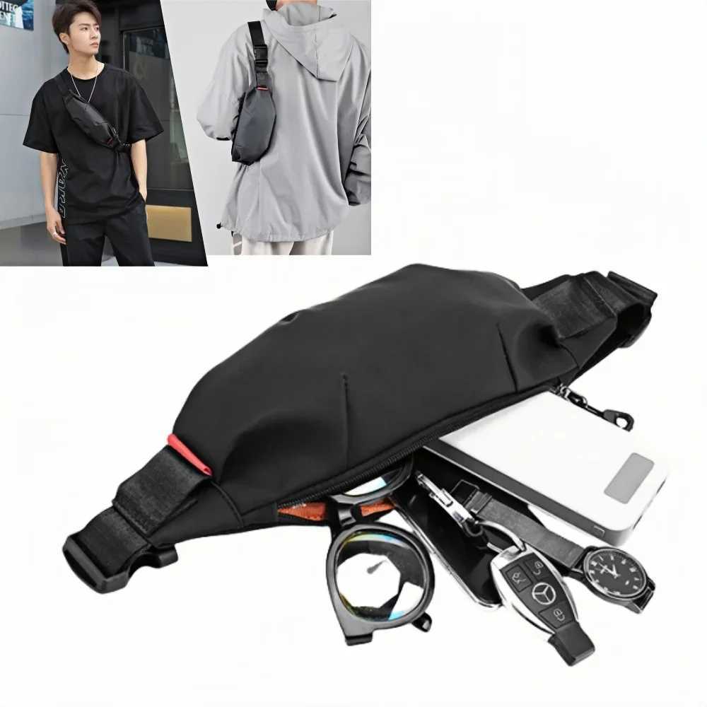 Fashion mens shoder cross Bag Sling Ch Crossbody Bag Sahel M Fanny Waist Pack Banana Man Belt Pouch Mini Breasts Side Bag Y251121