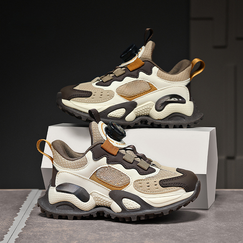 Luminous shoes, sports shoes, comfortable and lightweight running shoes, fashionable and trendy shoes, breathable mesh shoes, casual children's s