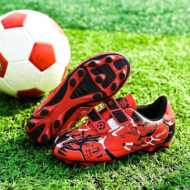 Children TF/FG Professional Football Boots Indoor Non Slip Kids Fast Soccer Shoes Society Cleats Boys Football Shoes UltralightW251121