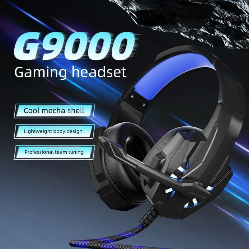 Well-known brands, niche designers, cross-border hot-selling G Headphones & Earphones games, RGB Light wired headphones