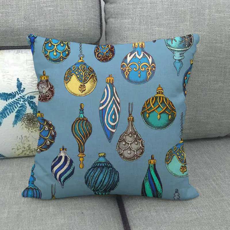 Creative Minimst Retro Collection Digital printing short plush covers for car sofa office cushion cover home goods C251121