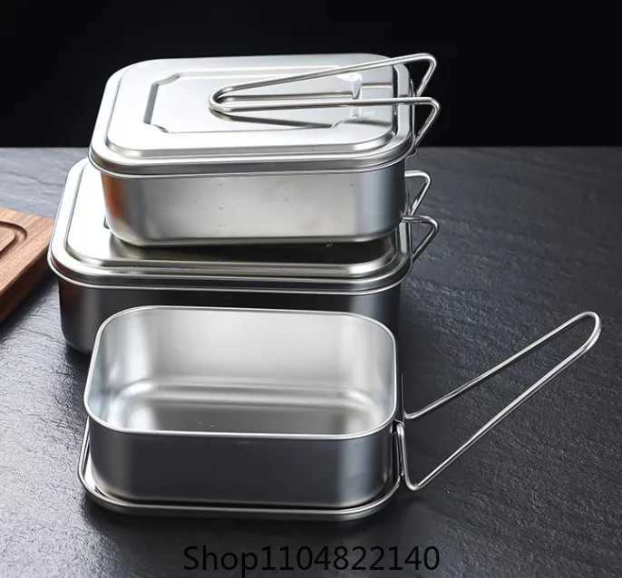 304Stainless steel bento boxhandleconvenient foroutdoor snacksconvenient foroffice workers and students to bring lunch anddinnerM251121