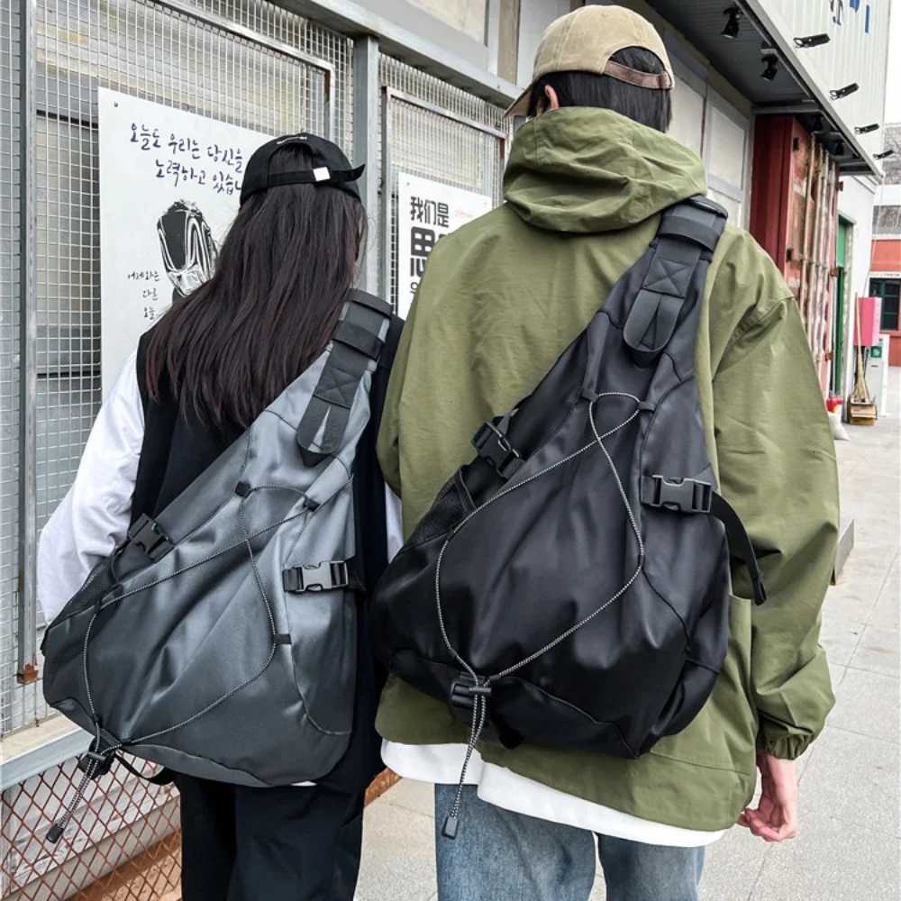 Fashion New Waterproof Nyl Crossbody Bag for Men Wen Large Capacity Travel Storage Shoder Bag Outdoor Sports Unisex Ch Packs Y251121