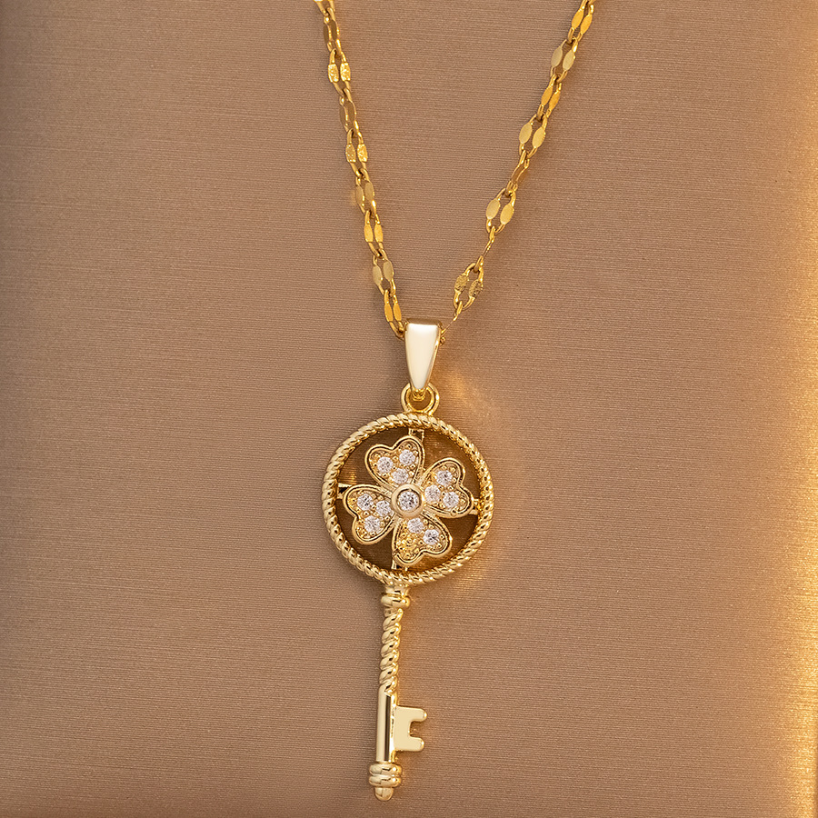 Necklace light luxury niche design versatile moissanite chain designer necklace designer necklace for woman diamond chain luxury jewelry women mens ne - view 7