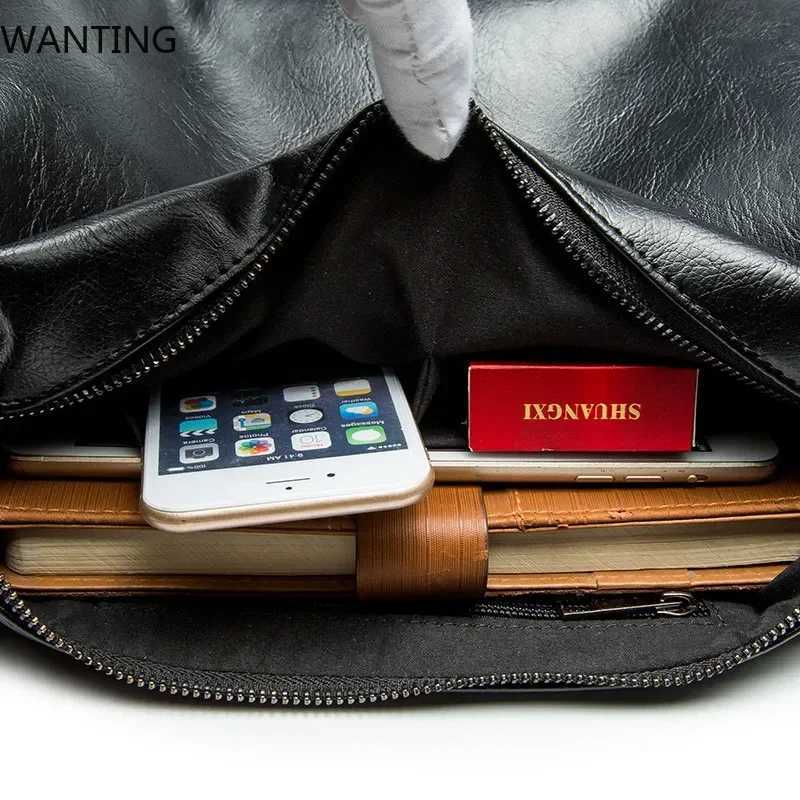 New Soft Leather Mens Shoulder Bag Fashion Design Crossbody Bags For Men Messenger Bag Waterproof Cross Body Shoulder Bag ManT251121