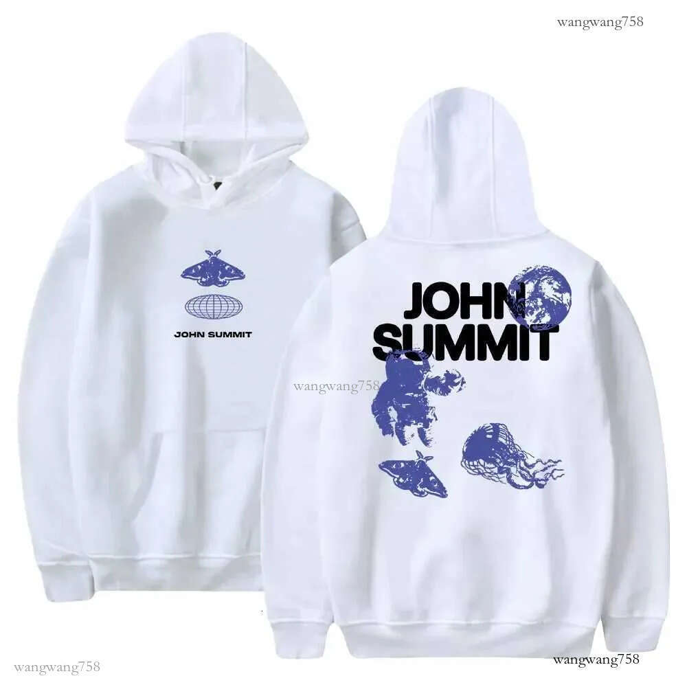 Men's Hoodies Sweatshirts John Summit Hoodie 2023 World Tour Unisex Long Sleeve Streetwear Women Men Hooded Sweatshirt Hip Hop Fashion Clothes TQ