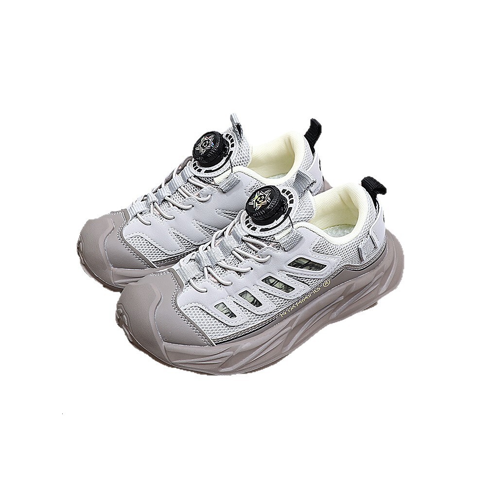 Children's shoes, glowing shoes, new sports shoes, fashionable trendy shoes, rotating shoe buckles, student outdoor shoes, casual children's