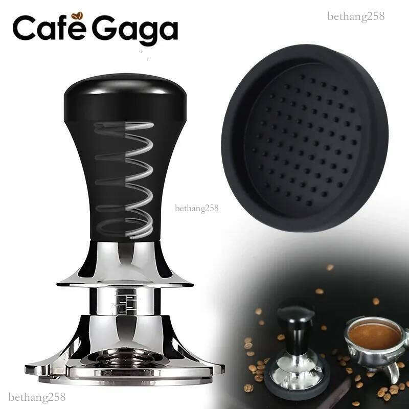 Coffee Tamper Constant Pressure Calibrated 51MM 53MM 58MM Spring Loaded 30lb Stainless Steel Barista Tools Espresso Accessories 240808