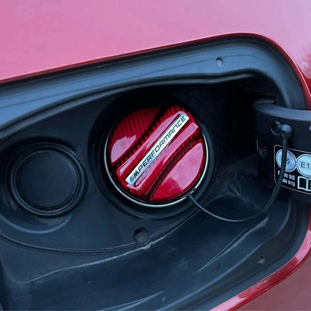 Carbon Fiber Fuel Tank Cover for E90 E92 F01 F02 G02 G30 F20 F21 F31 F32 F34 F36 F80 M3 M4 | Lightweight & Aesthetic Upgrade